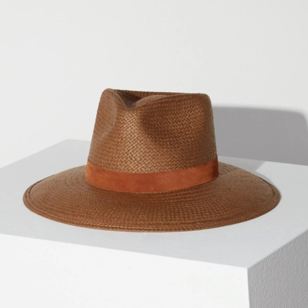 NWT!!! Janessa Lenoé Alexei packable straw hat- small
